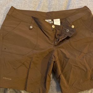 Columbia titanium rarely used shorts